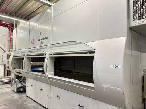 CEFLA SPRAYBOTIC MD Painting robot with dust extractor