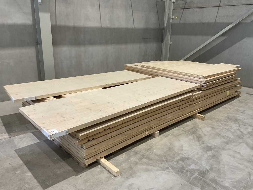 Wooden panels (15x)