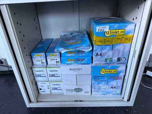 Partij Printpapier en cartridges