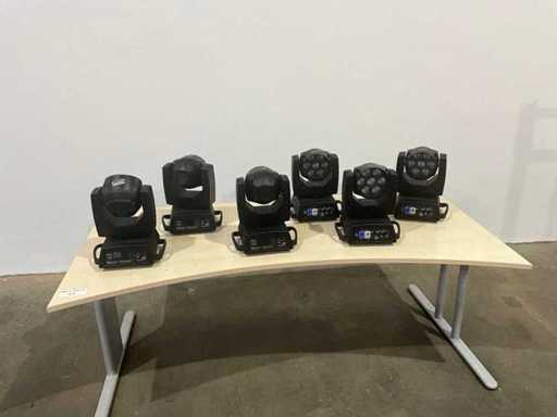 Clay Paky - A.LEDA Wash K5 - Cap mobil LED (6x)