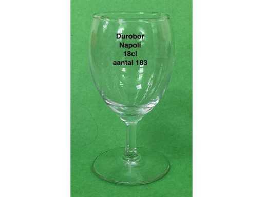 941x diverse wijn-, champagne- en waterglazenGlas
