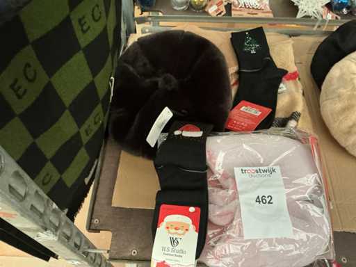 Charge verschiedener Kleidungsstücke.