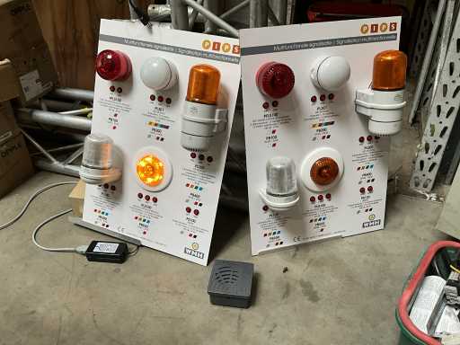 PIPS Signalisatie lampen (10x)