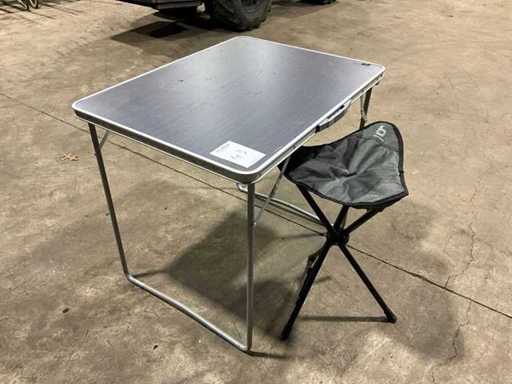 Bo-camp Table et tabouret de camping