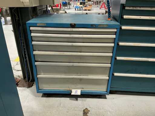 SARRALLE Workshop drawer unit with content