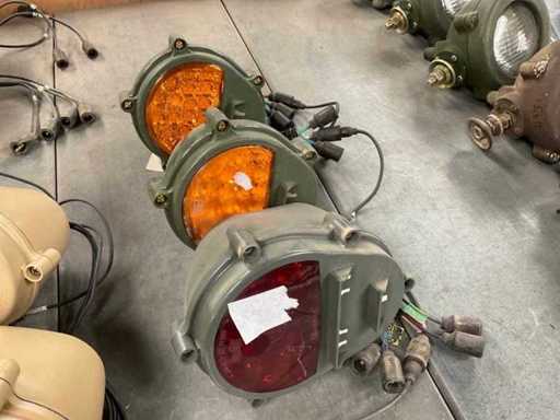 Militärrücklicht (3x)