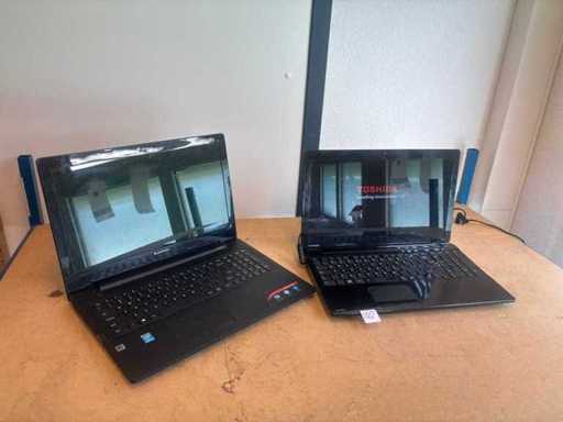 Stock restant de l’ordinateur portable 2x