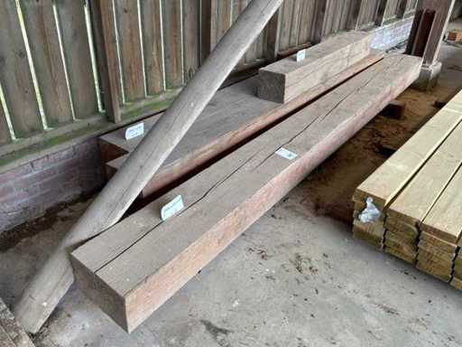 Wooden beam (4x)
