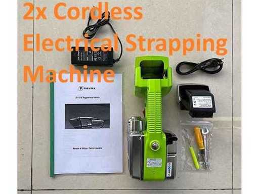 2 machines à sangle électriques sans fil FREUTEK LON0001