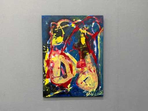 Pittura - Pollo da carne - Erik Kouw
