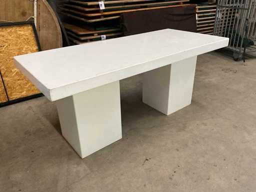 Masa de dining bianco (8x)