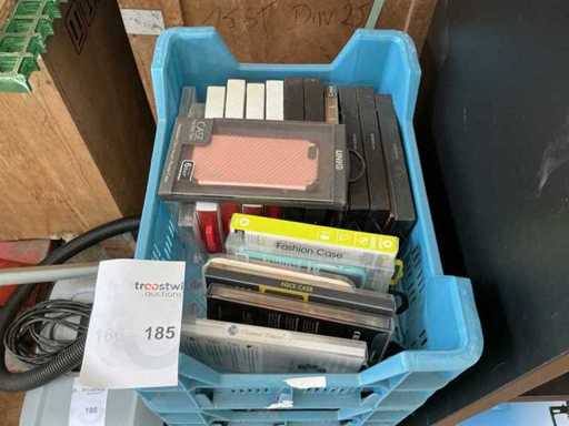 Partij Gsm hoesjes circa 100 stuks