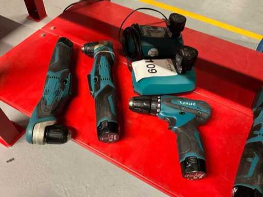 Makita DA331D/ DF330D Screw Drill (3x)