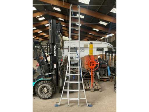 Scale scorrevoli solide C2x14 a 2 parti (3x)