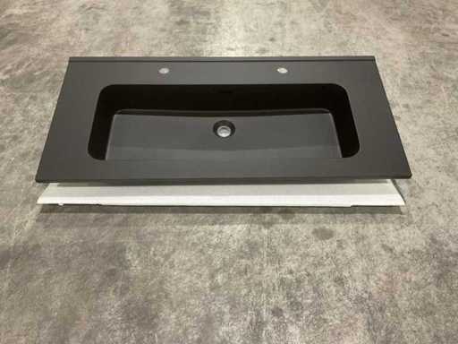 Allibert 101cm Plan Polybeton 1V 2R 827782 Wasbak