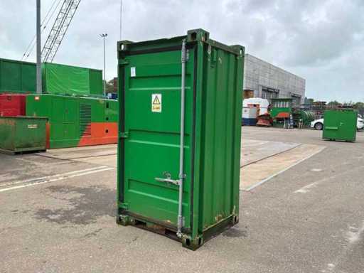 Control cabinet container