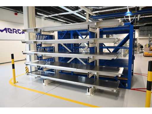 Stojak wspornikowy z 5 stalowymi ogniwami LCD z ogniwami LCD ze stali nierdzewnej