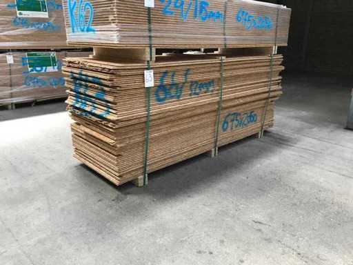 Fogli OSB 12mm 675x2050mm (66x)