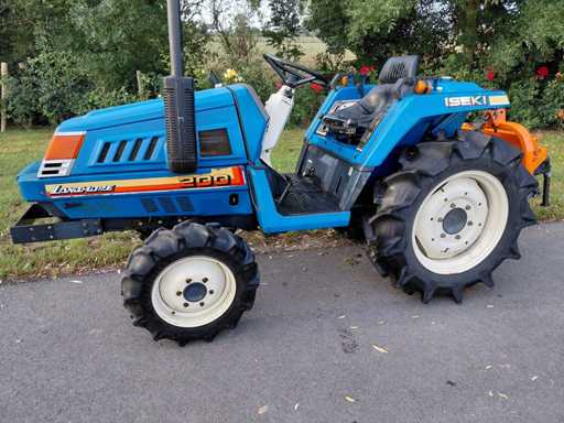 Iseki TU200 Four-wheel drive Mini Tractor with Mower Deck