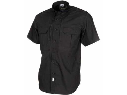 T-shirt, « Attack », manches courtes, noir, Téflon, Rip Stop (R14) (5x)