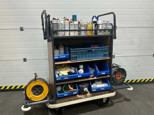 2024 Manutan Chariot à outils multifonctions