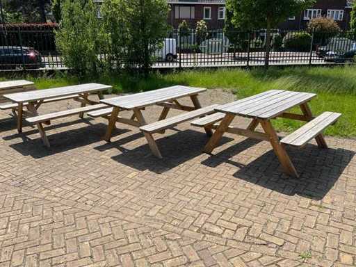 Masă de picnic (3x)