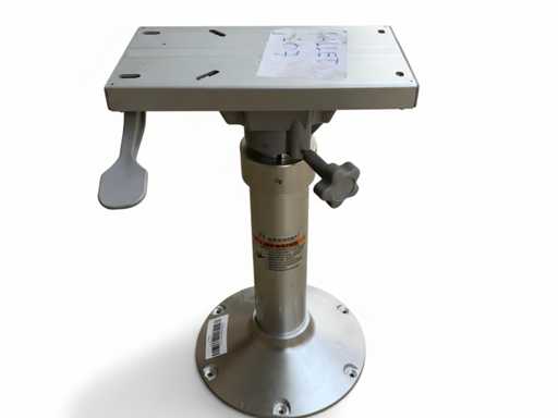 Soutien de siège Vetus PCG H575 mm aluminium fixe