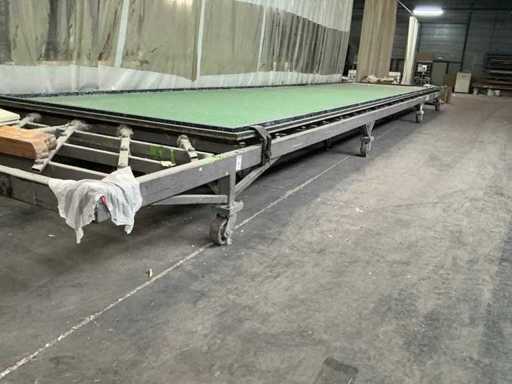 Mobiler Metallarbeitstisch