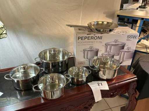Peperoni Cooking Pot Set