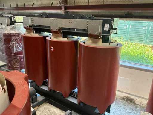 3150 kVA Siemens transformator 33.000/400 Volt dry type