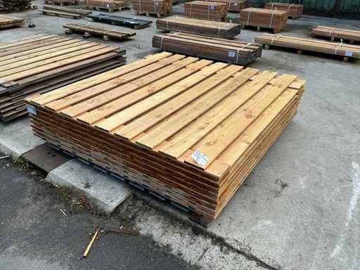 Schermo da giardino Douglas 180x180 cm (9x)
