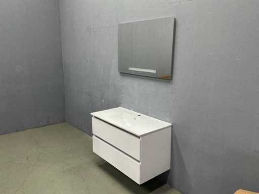 Bathroom furniture set 90 cm