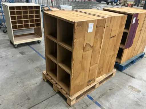 Open vakkenkast (2x)