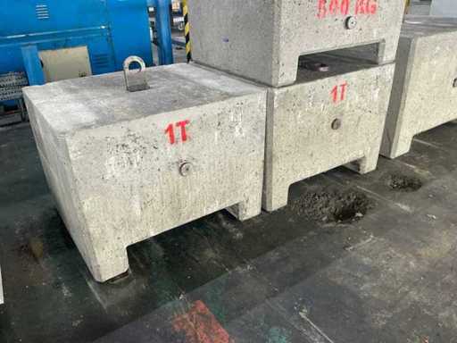 1T Blocs béton (2x)