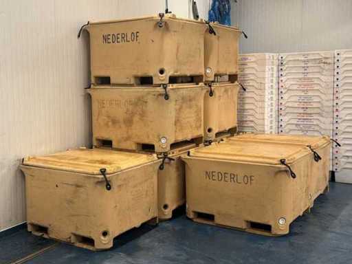 Borgarplast 660 Izolowany pojemnik magazynowy (10x)