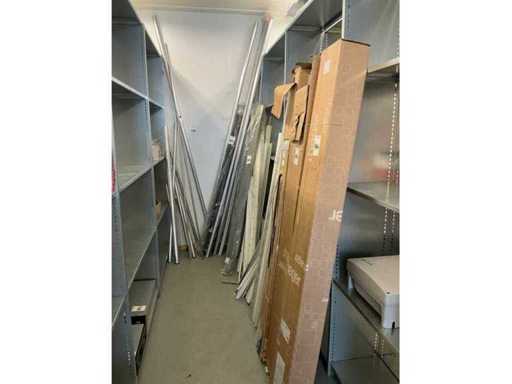 Installatiemateriaal voor gemengde items / metalen buizen / buisbuigingen / verbindingen / profielen / kabelkanalen