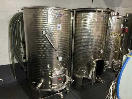 Zottel Fermentation tank 1100liter (2x)
