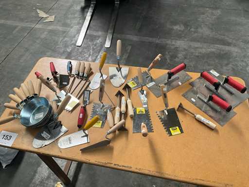 Divers metselgereedschap