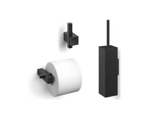 Mawialux toilet accessoire set - mat zwart