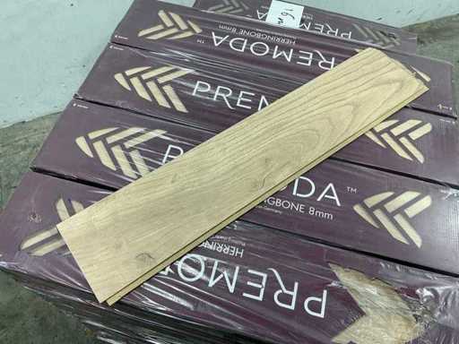 Premoda - Visgraat Rucello - Danube Oak - Laminaatvloer 34 m2