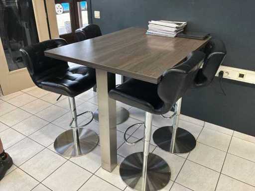 Tafel met 4 Stoelen Tafel