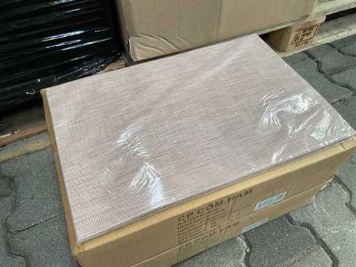 Partij Placemat Square 45x30cm, Pink shade (192x)