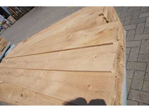 19,80 m² Oak cladding