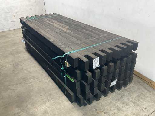 Red Class Wood pergola beam 300x14x14 cm (10x)