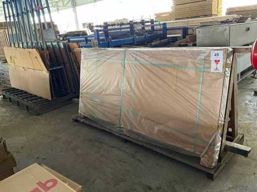Various Glass sliding walls (9x)