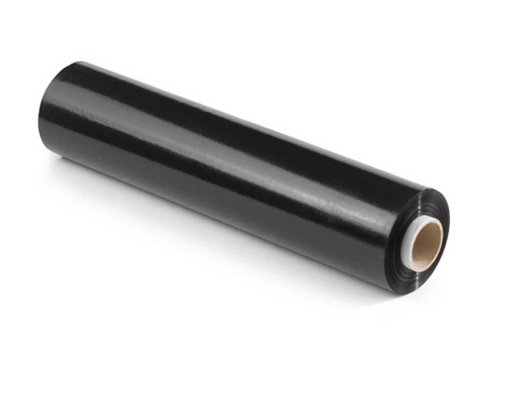 6 rolls Wrapping / Rack / Pallet film rolls BLACK
