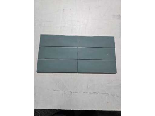 Casalgrande Padana Nuances 8.2x25cm - Turquoise - 2.28m²