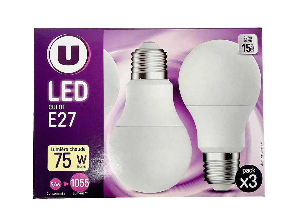 Energetic - led-lamp e27 3-pack (132x)