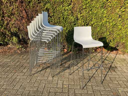 Barkruk - stapelbaar (8x)