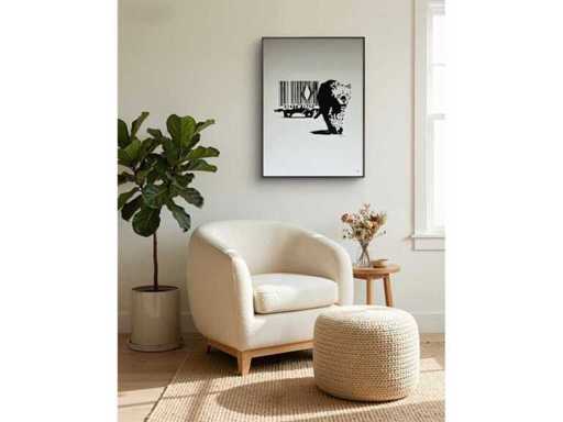 Banksy (Dopo l'originale): Codice a barre 58/150